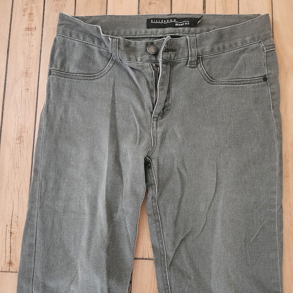 Billabong Olive Skinny Jeans for Women
